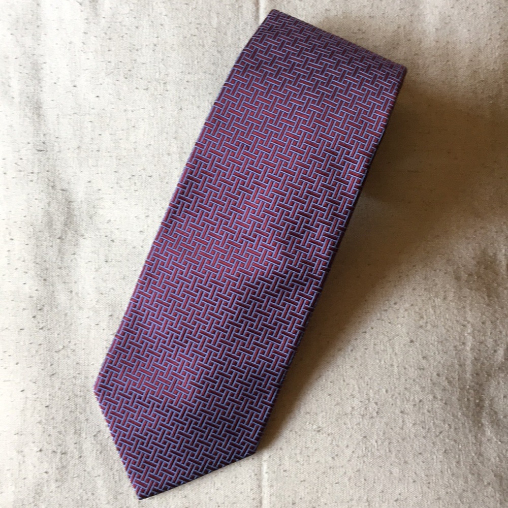 BROOKS BROTHERS Makers Burgundy Men’s Necktie